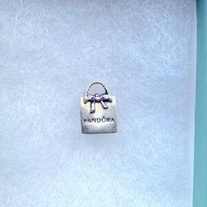 Pandora bag charm sterling silver authentic & retired